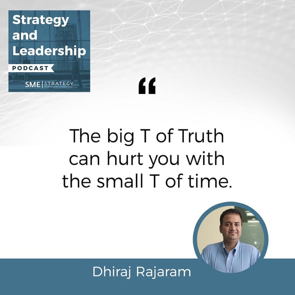 Strategy and Leadership Podcast | Dhiraj Rajaram | India's First Unicorn