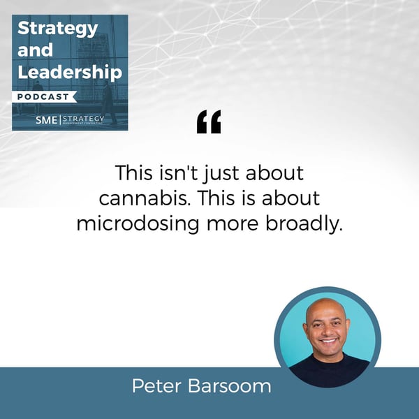 Strategy and Leadership Podcast | Peter Barsoom | Microdosing