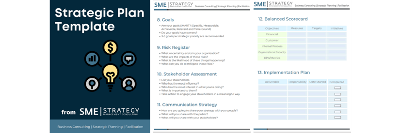 Free Strategic Plan Template Download